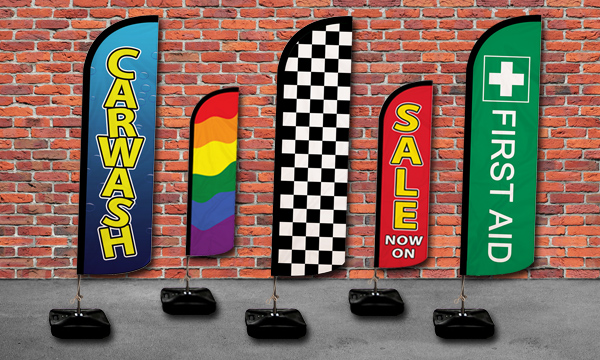 Rainbow Custom Advertising Flag